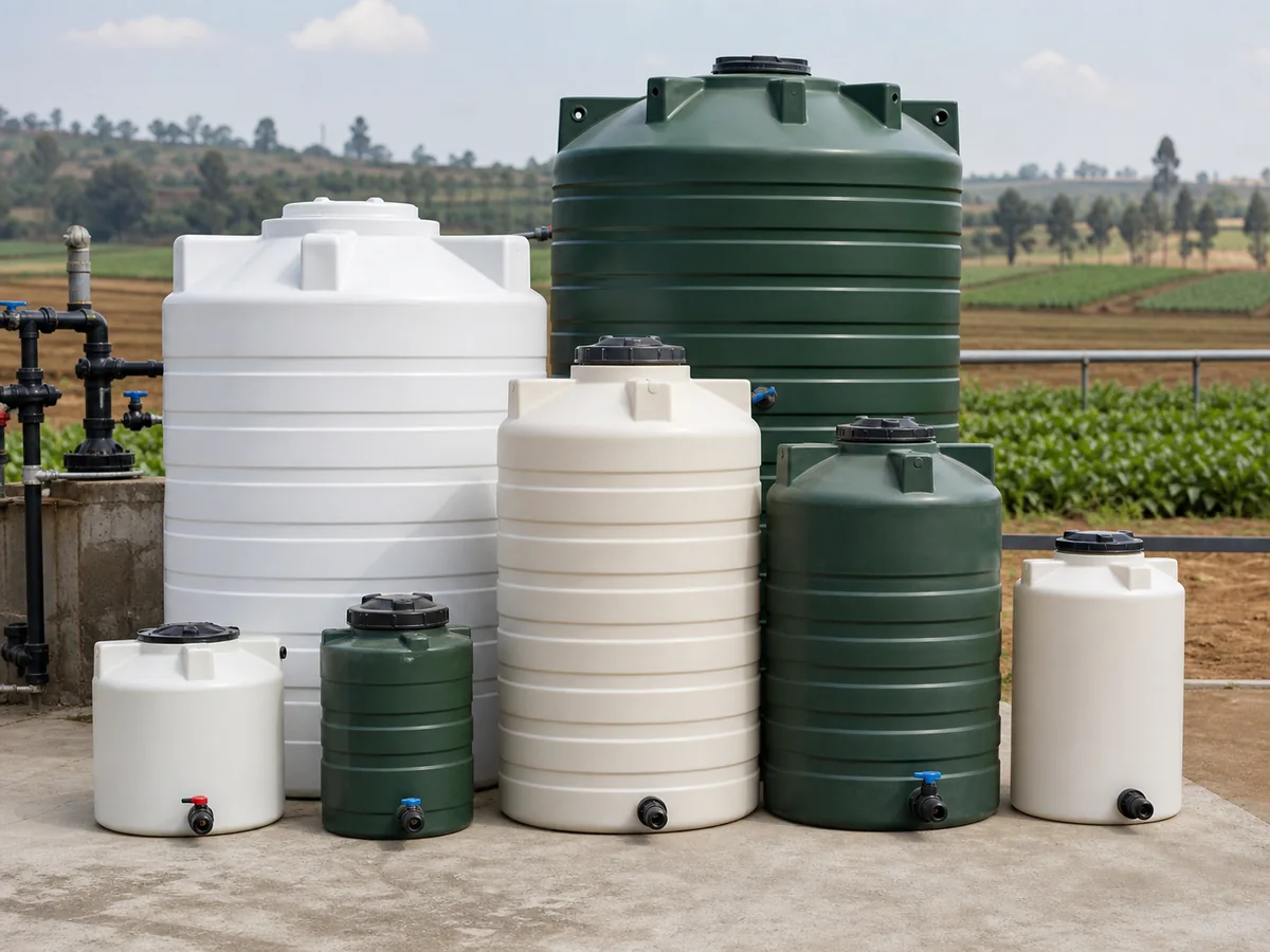 Citernes en plastique pour le stockage d'eau
