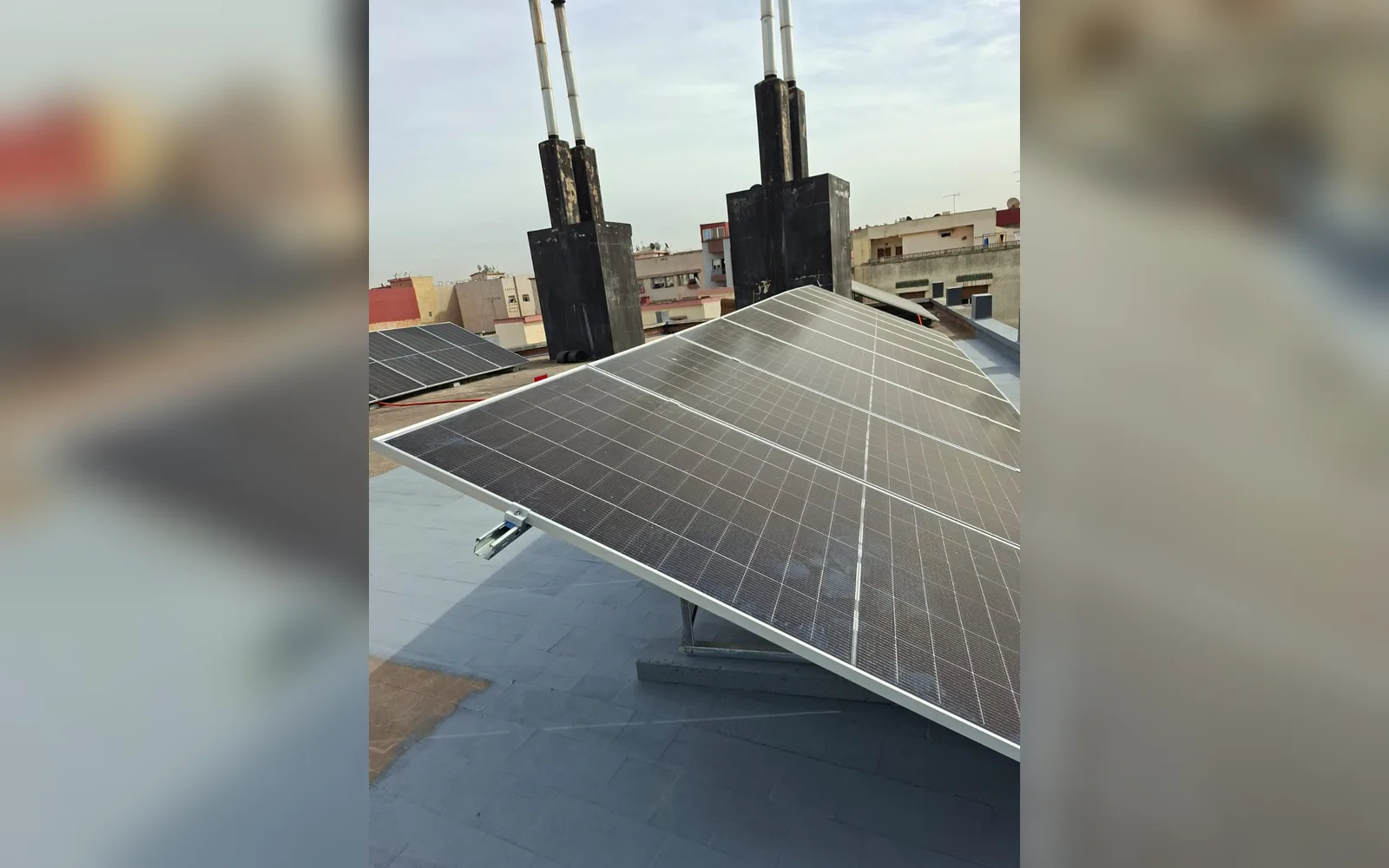 Installation solaire — Salle de sport