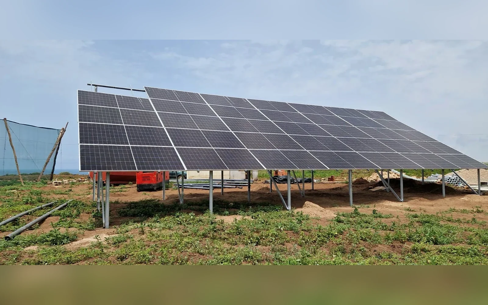 Réalisation pompage solaire