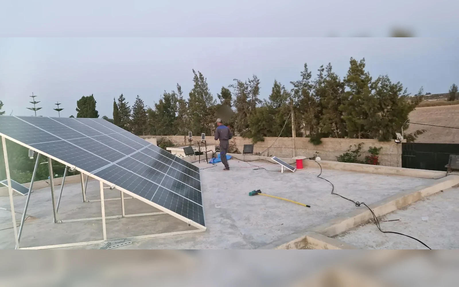 Réalisation pompage solaire