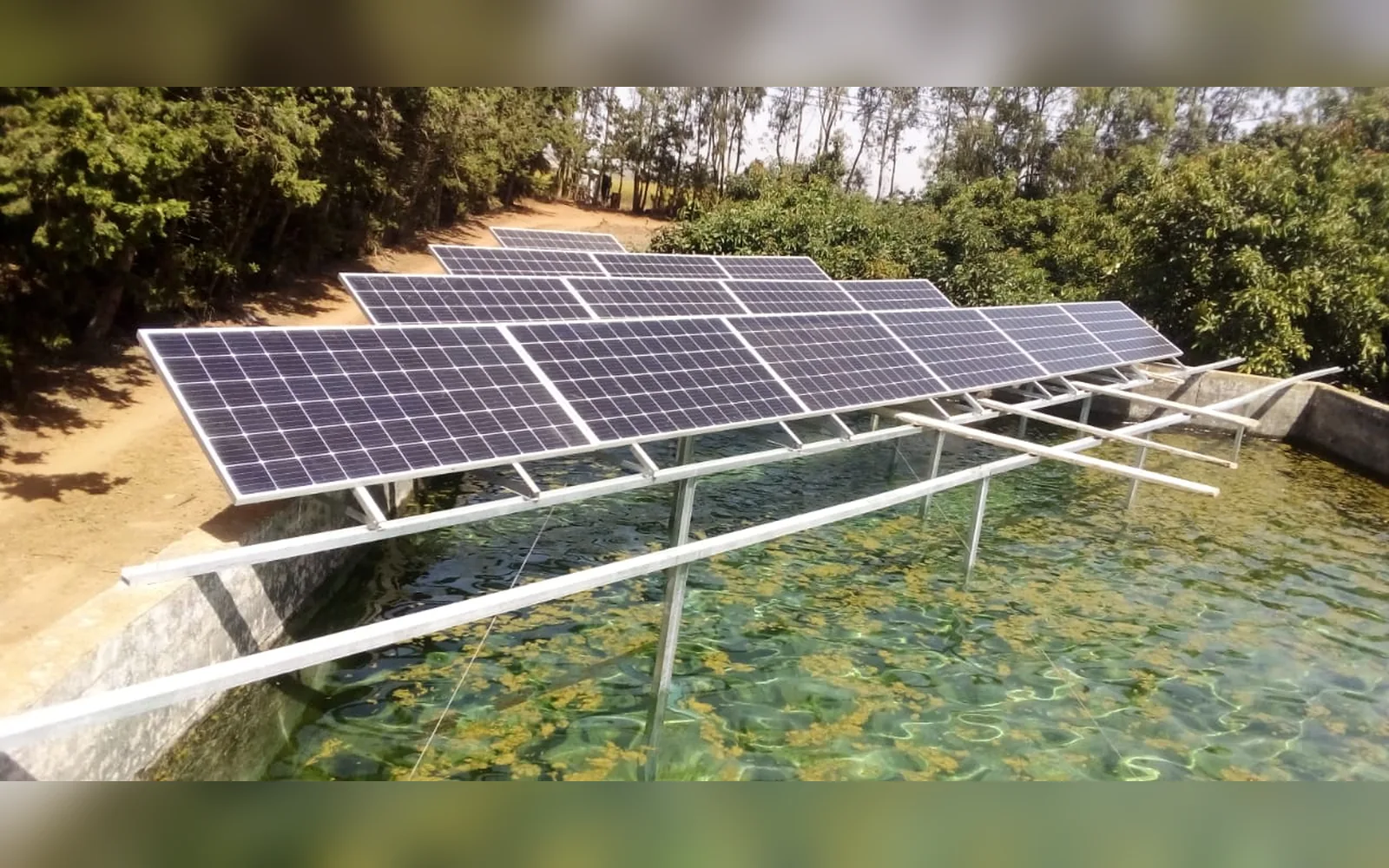 Réalisation pompage solaire