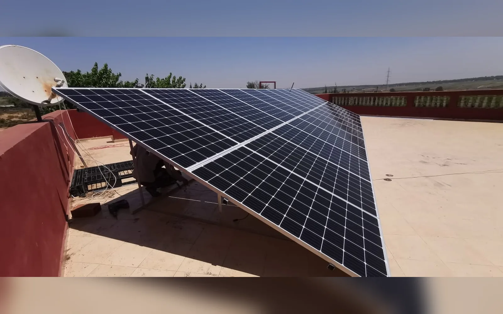 Réalisation pompage solaire