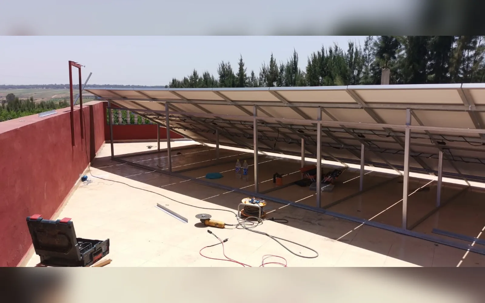 Réalisation pompage solaire