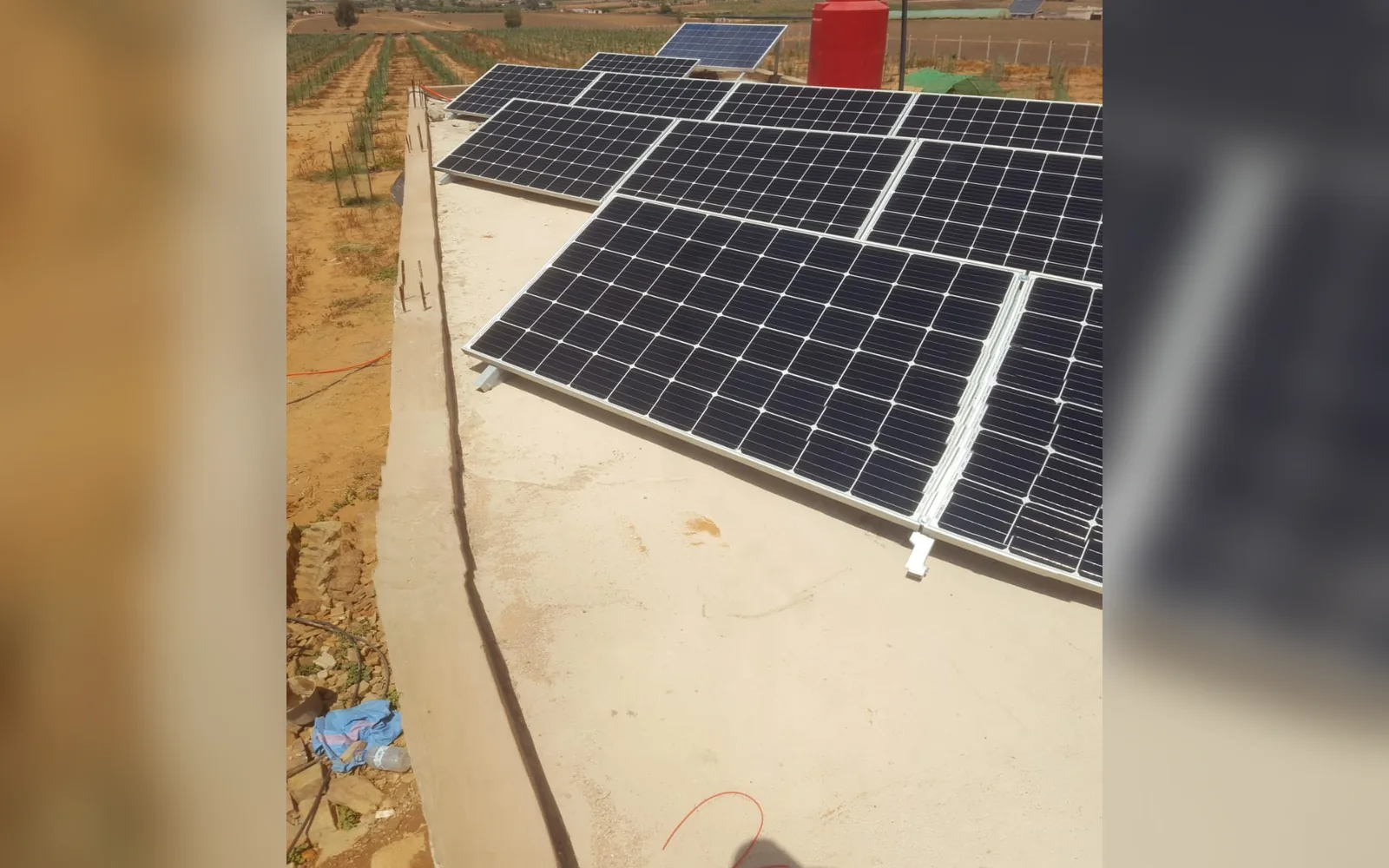 Réalisation pompage solaire