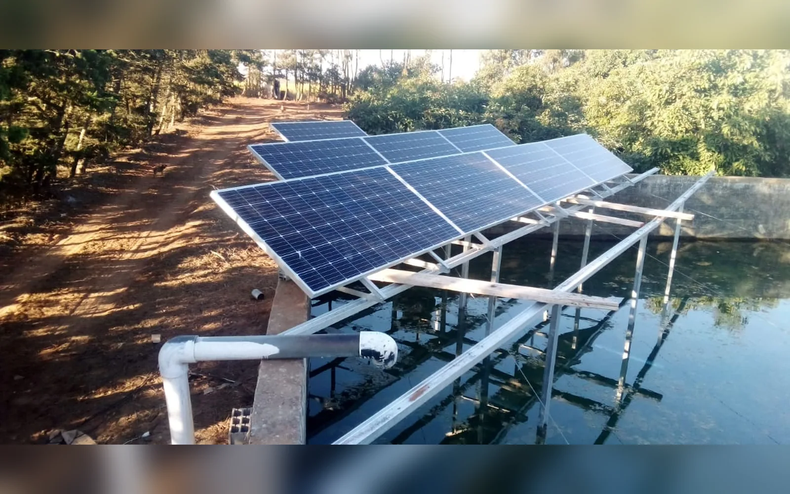 Réalisation pompage solaire