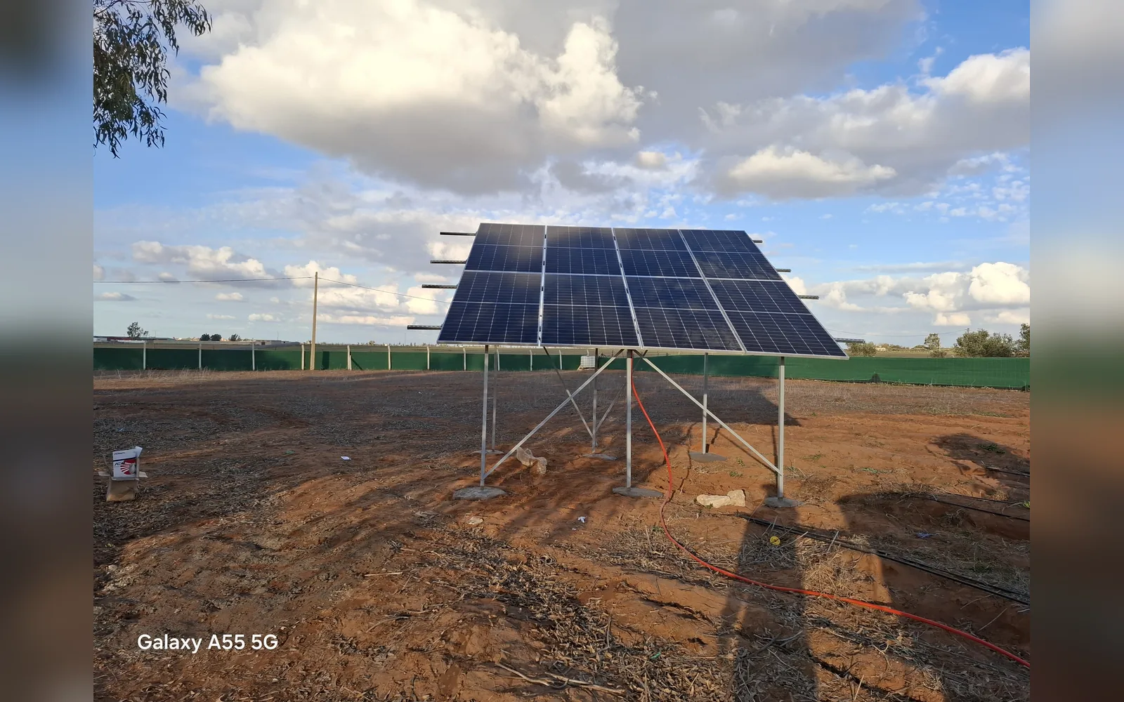 Réalisation pompage solaire